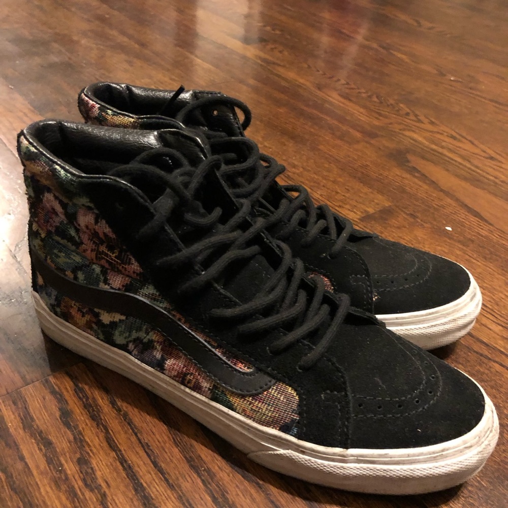 Floral vans